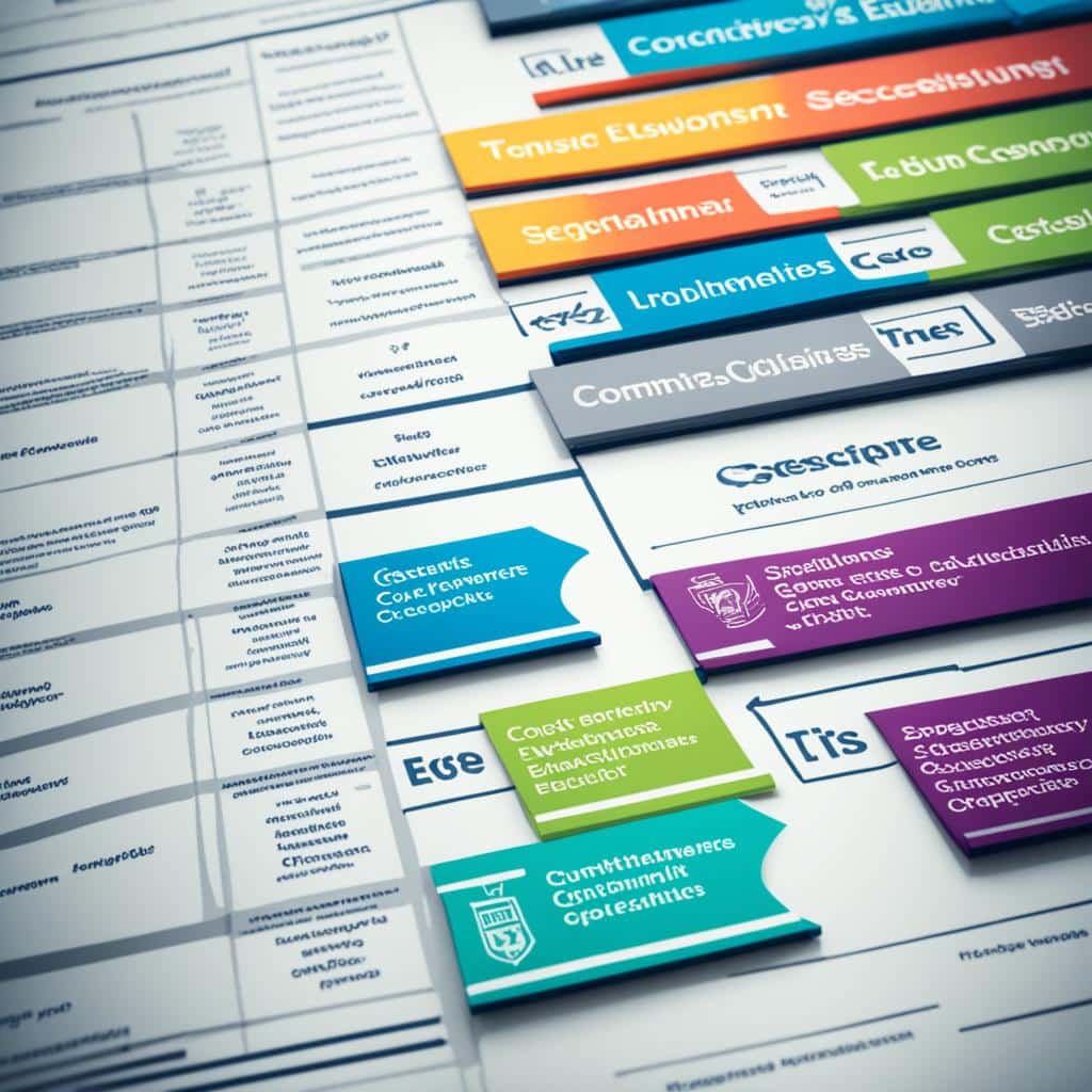 Comparatif des types de formations